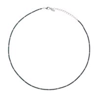 Collana Amen Donna TENNIS MANIA in Argento Zircone CLT2BVEB - CLT2BVEB